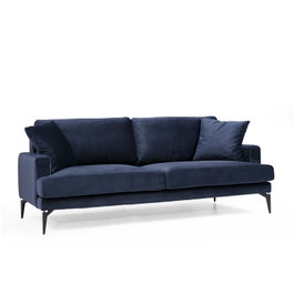 Atelier Del Sofa Papira Sofá de 3 plazas Azul marino
